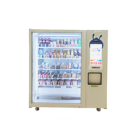 Distributeur automatique de boissons SNBC BVM-RI300 avec crème fouettée lactée, boîte surprise, pour école, bureau, aéroport, gare, avec écran tactile LCD