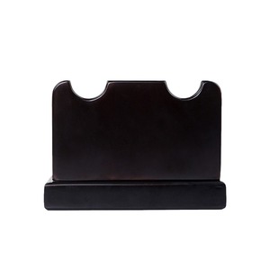 Muxiang Pipe Rack 2 Position Upright Wooden Base Durable Cigar Accessories - Product Image 4