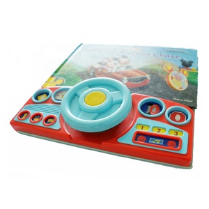 Set di Simulazione di Guida con Volante OEM per Bambini, Gioco di Ruolo con <span class=keywords><strong>Libro</strong></span> Sonoro Pre-registrato - Product Image 3