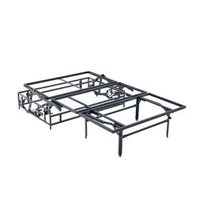 Two Fold <b>Bed</b> <b>Frame</b> Iron Mesh 90CM 120CM 150CM <b>Foldable</b> Living Room Sofa <b>Bed</b> Base - Product Image 1