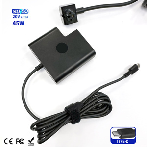 อะแดปเตอร์ AC ขนาดเล็ก 45W สำหรับแล็ปท็อป <span class=keywords><strong>HP</strong></span> 20v2.25a  ที่ชาร์จแบบ Type-C ใช้ได้กับ <span class=keywords><strong>Pavilion</strong></span>/Spectre/EliteBook ขายส่ง - Product Image 1