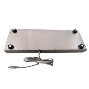 Touchpad ile standart masa paslanmaz çelik metal bilgisayar klavye - Product Image 3