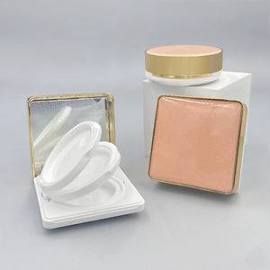 Conteneur carré en plastique personnalisé double couche 15g réutilisable cosmétique <span class=keywords><strong>Cox</strong></span> à coussin d'air Boîte à poudre BB CC Matériau d'emballage - Product Image 1