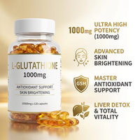 Gélules liposomales de L-Glutathion pour le blanchiment de la peau, suppléments anti-âge, collagène, beauté, vitamines, 120 gélules de L-Glutathion