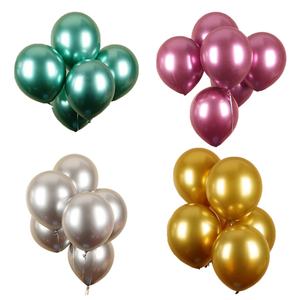 Fabricants de ballons Globos, forme ronde, gonflables à l'hélium, métalliques, biodégradables, en latex, ballons de fête chromés, ballons métalliques - Product Image 1