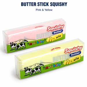 Meilleures ventes : Gommes au beurre croustillantes à rebond lent, modèles alimentaires réalistes, jouets anti-stress pour garçons et filles - Product Image 3