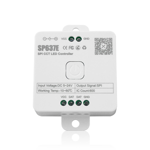 New RF cảm ứng từ xa bảng điều chỉnh DC5V 24V SPI tín hiệu CCT địa chỉ Led điều khiển với 3 năm bảo hành trong kho - Product Image 1