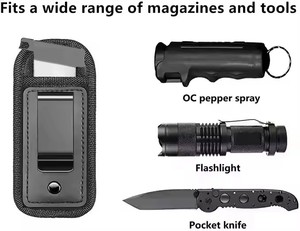 Nylon bên trong dây thắt lưng Bao Da chiến thuật cho giấu mang theo thiết kế phổ quát - Product Image 3