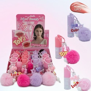 Olio Labbra Rosa Cambia Colore + Tinta Labbra con Portachiavi per la Bellezza delle Ragazze - Product Image 3