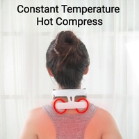 Appareil de relaxation de la colonne cervicale, 5 modes de massage, compresse chaude à température constante, intensité réglable, masseur de cou
