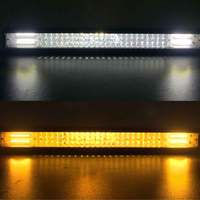 TEEHON NOUVELLE usine oem odm 288 watts barres lumineuses à LED tout-terrain barres lumineuses de travail à LED ambrées