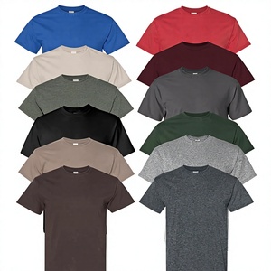 T-shirt décontracté pour homme en coton 100% 150 GSM à col rond et manches courtes avec logo imprimé personnalisé – Vente en gros - Product Image 3