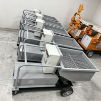 Nouvelle pompe à béton électrique mobile compacte pour le coulage de colonnes structurelles secondaires et le coulage par injection