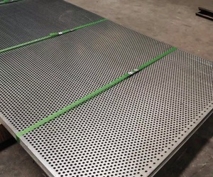 Chất lượng cao tùy chỉnh đục lỗ lưới 304 316 thép không gỉ Micro lỗ đục lỗ tấm kim loại đồng bằng màn hình Bạc trang trí tường - Product Image 5