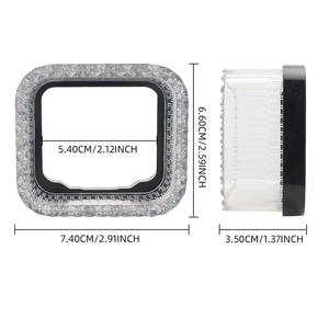 Anillos de <span class=keywords><strong>Halo</strong></span> LED de 1.<span class=keywords><strong>5</strong></span> Pulgadas con Cubiertas, Luces DRL RGBW, Lentes de Proyector, Luces Intermitentes, Compatibles con Forester X5 A4 A3 C200, Resistentes al Agua IP67 - Product Image 1