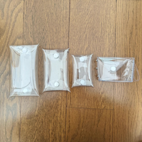 Sac de rangement transparent pour boîte mystère, étui de présentation Pop Mart en PVC, mini porte-monnaie, sac de présentation pour badges