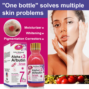 Sérum Visage Éclaircissant <span class=keywords><strong>Anti</strong></span>-Acné et <span class=keywords><strong>Taches</strong></span> Brunes, à la Glycérine et Alpha-Arbutine, Meilleure Vente Beauté Soin - Product Image 4