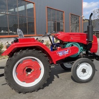 Harga Pabrik Traktor Mini 4x4 28HP 32HP untuk Lahan Pertanian Kecil, untuk Membajak dan Mengangkut