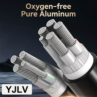 Cable de Alimentación de Aluminio Sin Armadura con Aislamiento XLPE y Revestimiento de PVC de Bajo Voltaje 0.6/1kv, Estándar Yjlv IEC 60502-1