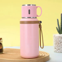 Bouteille d'eau thermos portable en acier inoxydable 316 fiole thermique isolée étanche avec séparation d'infusion de thé