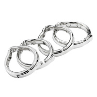 Jouets sexuels pour adultes, anneau de blocage du prépuce en métal SM, anneau magnétique, thérapie magnétique, anneau de gland du pénis, œil de mouton, mace