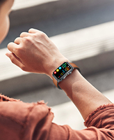 Pulsera Inteligente con Medición de Presión Arterial, Llamadas Bluetooth, Asistente de Voz, Pantalla de 1.57 Pulgadas para Personas Mayores, Uso Diario y Profesional