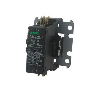 CJX9 Series 20A 25A 30A 32A 40A 1P 2P 3P DP Contactor Air Conditioning Contactor Magnetic