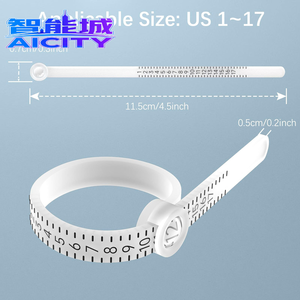 Anel Inteligente de Saúde AICITY com Wi-Fi, Tendências de Temperatura, IP68 à Prova d'Água, Carregamento Magnético, Estojo de Plástico, Bateria com Duração de 5-10 Dias - Product Image 3