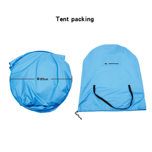 Tenda Modulare Pieghevole Pop-Up per Emergenze e Soccorso in Caso di Calamità, in Tessuto di Poliestere, per 3-4 Persone, Rifugio Ovale per Isolamento Rifugiati - Product Image 6