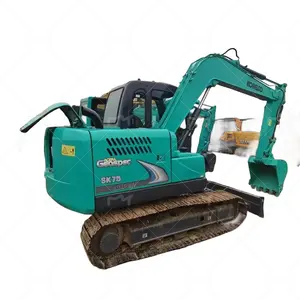 Usado Japão Escavadeira KOBELCO-SK75 Qualidade Preço Atacado Digger Machine