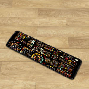 Alfombra de Poliéster Antideslizante Personalizada Bajo Demanda, Lavable, Técnica de Tufted, para Escaleras, Impresión China - Product Image 5