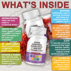 Vitahealthy OEM/ODM Marque distributeur Capsules d'extrait de <span class=keywords><strong>safran</strong></span> d'approvisionnement d'usine Tout en un 3000mg de <span class=keywords><strong>safran</strong></span> pour la santé corporelle - Product Image 3