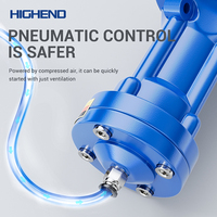 Marteau pneumatique bleu SK, vibrateur pneumatique à fort impact, utilisé pour l'aide au flux des matériaux dans les silos et trémies