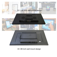 Quioscos/Monitores de pantalla táctil montados en la pared Android de 21,5 \ "22 \" 23 \ "de alta calidad, precio más bajo, señalización Digital, resolución de 1920x1080