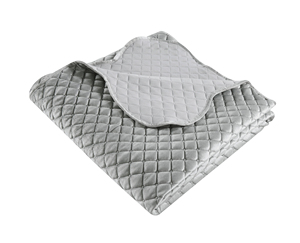 Luxurious Diamond-encrusted Bedspread Ultrasonic Ultra Soft Velvet 3D Embossed Quilted 3-Piece Polyester Set <strong>Bed</strong> <strong>Cover</strong> - Product Image 5