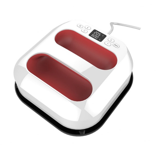 New Hot Selling Household Mini Portable Manual Heat Press Machine Small Handheld Garment Heat Transfer Machine 220V/110V 1 Year