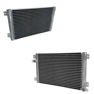 aluminium fin microchannel condenser heat exchanger for industry cooling mche heat exchanger