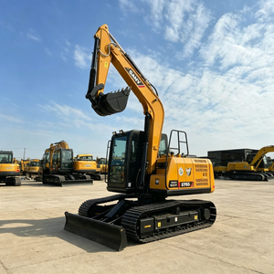 Fourniture pour SY95C, pelle sur chenilles de 9 tonnes, moteur Yanmar, hydraulique, godet de 0,38 m, 53,7 kW, équipement de construction à haute efficacité - Product Image 2