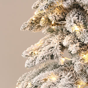 Arbre de neige de lumière <span class=keywords><strong>LED</strong></span> de Noël simulé de PVC de vente chaude pour la décoration d'arbre artificiel à la maison - Product Image 4