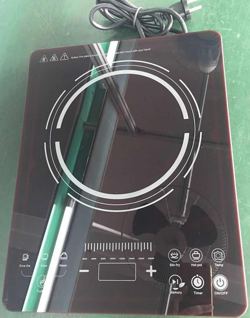 NS.B -328D-A07 Popular Model Touch Control Ultra-thin Single Burner Induction Cooker CE Certification