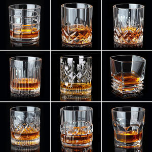 Venta al por mayor de whisky personalizado amor es ciego copas de vino copa para beber vodka whisky copa de vino copas cortas cristalería - Product Image 6