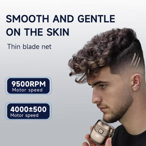 Nouveau rasoir électrique rotatif pour homme, mini rasoir à double lame avec <span class=keywords><strong>tondeuse</strong></span> à cheveux et barbe, et <span class=keywords><strong>tondeuse</strong></span> crâne pour homme - Product Image 4