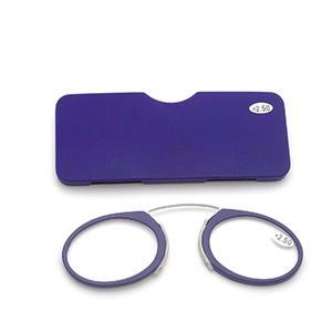 Lunettes de lecture pratiques format poche, mini-loupes nasales sans monture à clipser, légères en TR90 pour le voyage - Product Image 2