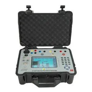 Portable three phase reference meter with clamp on CT