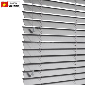 Best Price Customized 2 Inch Faux Wood PVC Roller Blinds Modern Design Built-in for <b>Window</b> Outdoor <b>Shade</b> Restaurant Decorations - Product Image 6