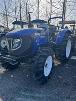 Tracteur professionnel de ferme 70hp, 1 pièce, betusse russe, pièces mtz, utilisé avec certificat CE