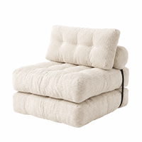 Canapé-lit modulaire compact moderne pliable et inclinable à compression sous vide pour salon, appartement et hôtel – Vente en gros