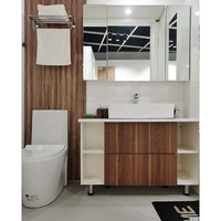 Wadah besar Modern rumah kamar mandi Pod dengan Unit Toilet dan kamar mandi gaya desain pas