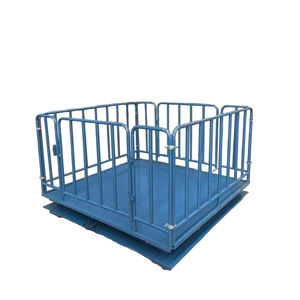 औद्योगिक 1 टन क्षमता पशुधन वजन पैमाने पर खेत का उपयोग मवेशियों का वजन तल पैमाने पर 3 टन भेड़ का वजन - Product Image 6