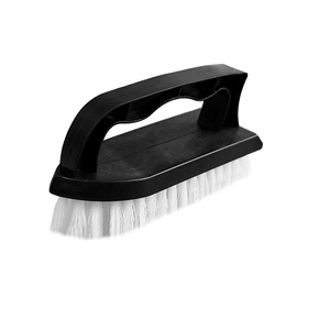 Brosse de nettoyage robuste L-5119 pour casseroles et bols, en forme de fer, avec support en plastique, poils en nylon et PP, pour le nettoyage des sols – Vente directe usine - Product Image 6